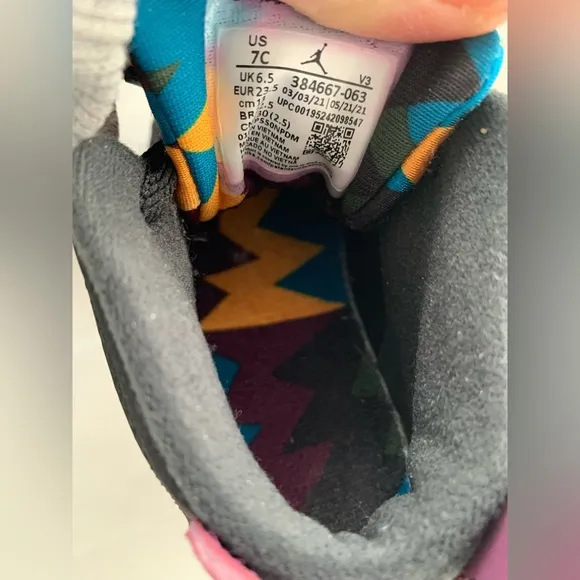 Air Jordan Retro Low 7C “Bordeaux” Baby Toddler Shoes