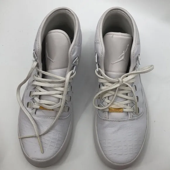 AIR JORDAN Westbrook 0 Sneakers Size 9.5 768934-101 WHY NOT? White Gold