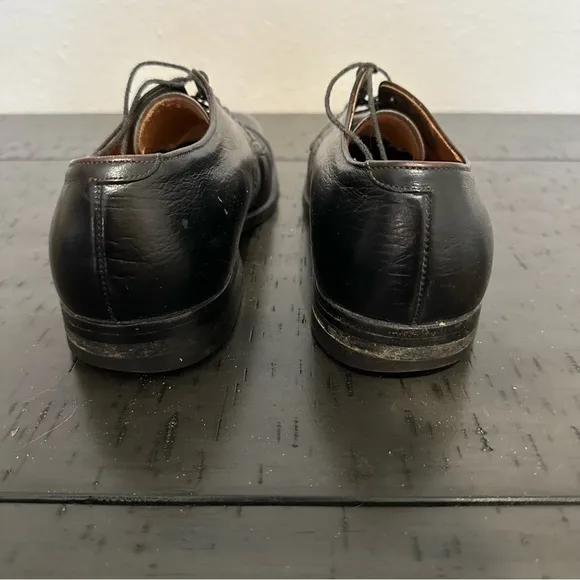 Alden Men’s 469 Black Leather CapToe Oxford Shoes