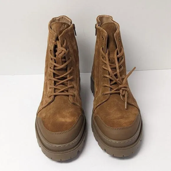 Aldo Berze Lace-Up Boots, Cognac Suede, Men's 12 M