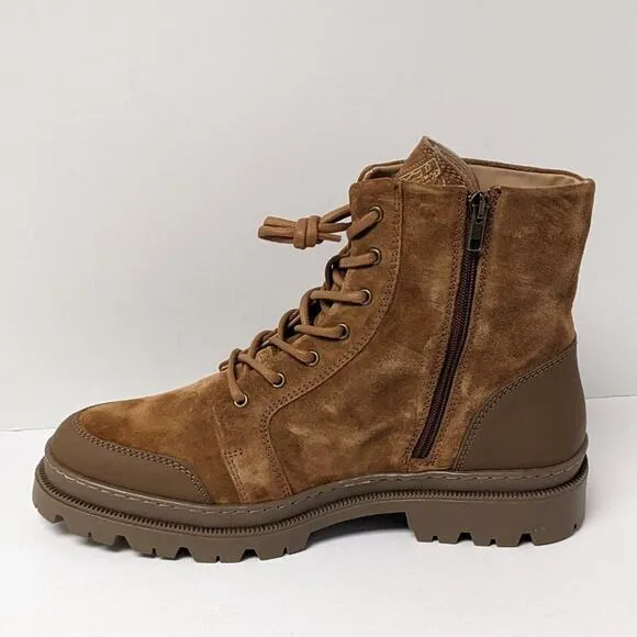 Aldo Berze Lace-Up Boots, Cognac Suede, Men's 12 M