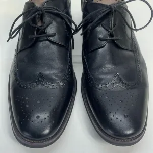 ALDO Wingtip Black Leather &amp; Beige Oxford Shoes