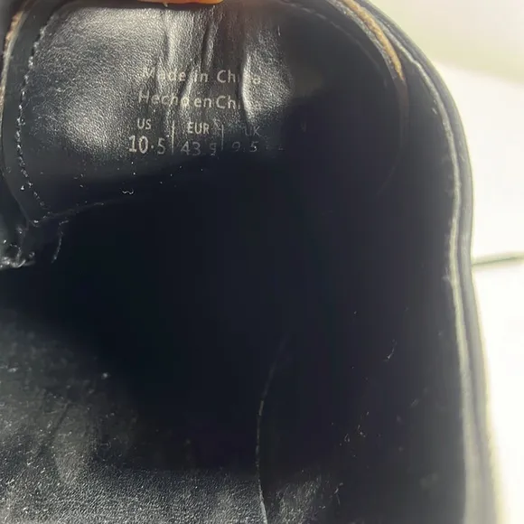 ALDO Wingtip Black Leather &amp; Beige Oxford Shoes