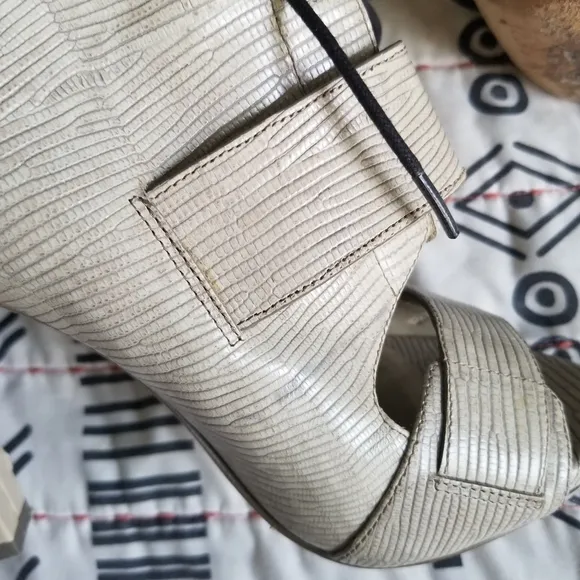 Alexander Wang Noemi Combat Open Toe Booties 36