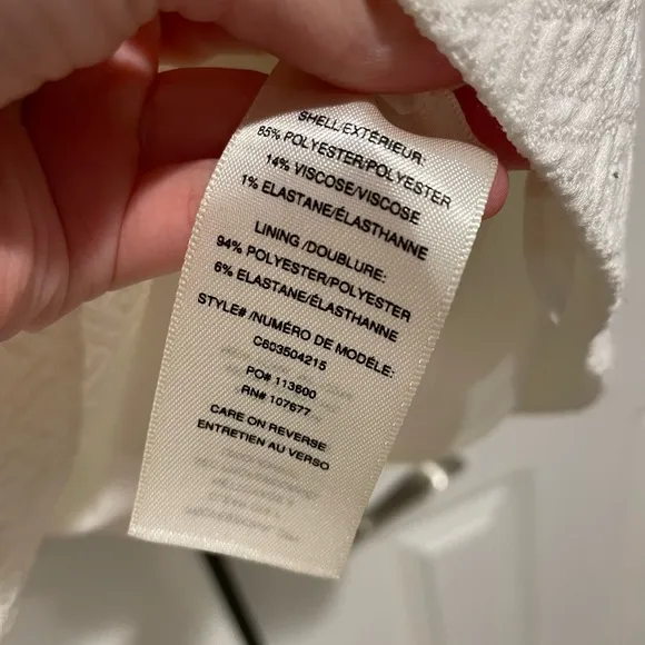 Alice   Olivia Dropped Waist Mini Dress with Jacquard Print Bridal/ Graduation