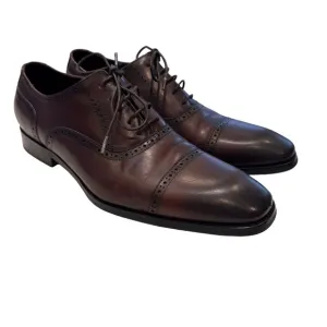 Alipasinm Men's Classic Oxford Genuine Leather Dress Shoes Sz 10.5 Worn Once