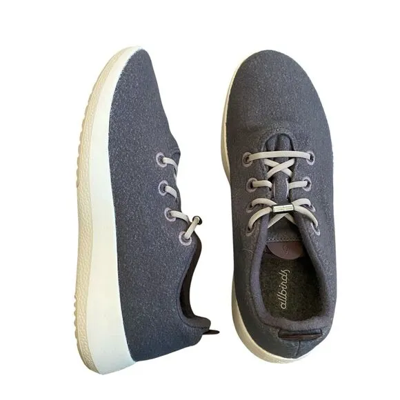Allbirds Athletic Shoes Men 10 Gray Wool Runners Sneakers Lightweight Warm