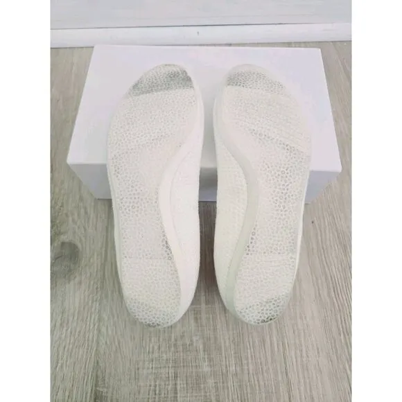 Allbirds Tree Breezers Natural White Ivory Knit Slip On Ballet Flats Shoes 6.5