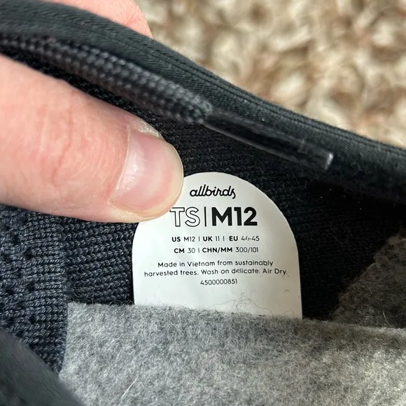 Allbirds Tree Skippers Shoes Navy Blue Size 12