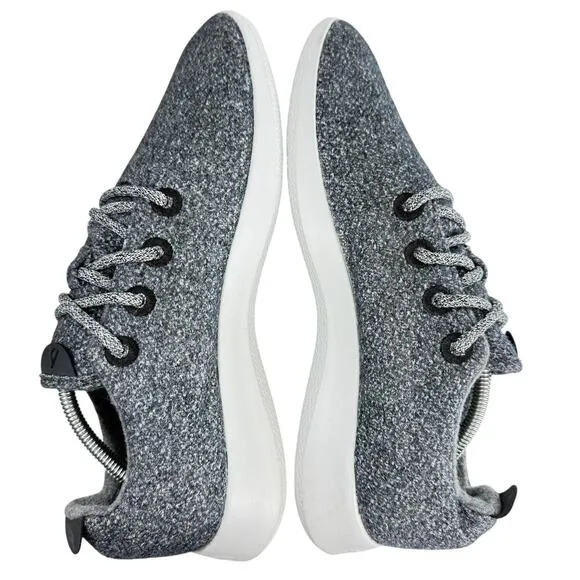 Allbirds Wool Comfort Shoes Natural Gray Lightweight Lace Sneakers Men Size 11
