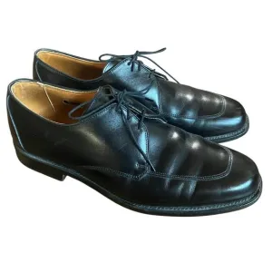 ALLEN EDMONDS Burton Shoes Men's Black Calf Leather Oxford Lace Up Size 10 E