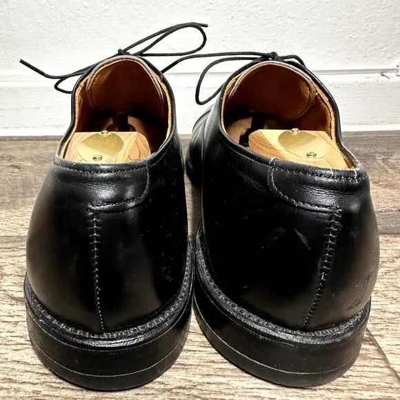 Allen Edmonds Byron Oxford Dress Shoes Cap Toe Lace Up Formal Leather Black 8