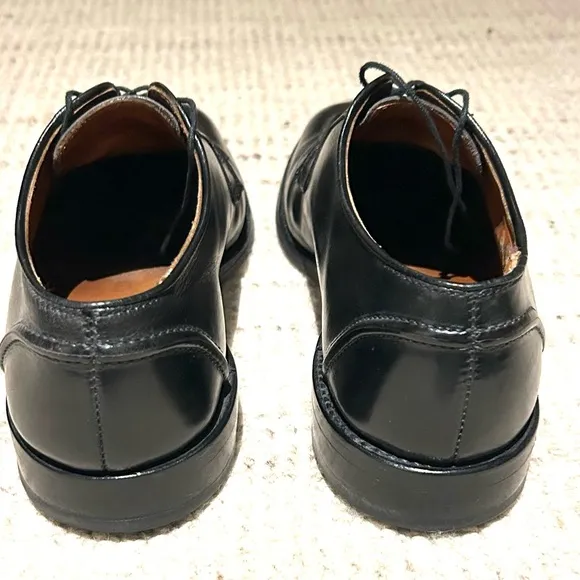 Allen Edmonds Denali Split Toe Black Lace Up Oxford Shoe