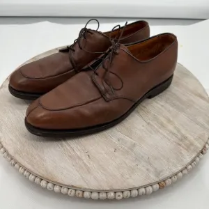 Allen Edmonds‎ Kennett Derby Shoe Men's 12D Brown Leather Split Toe Oxford