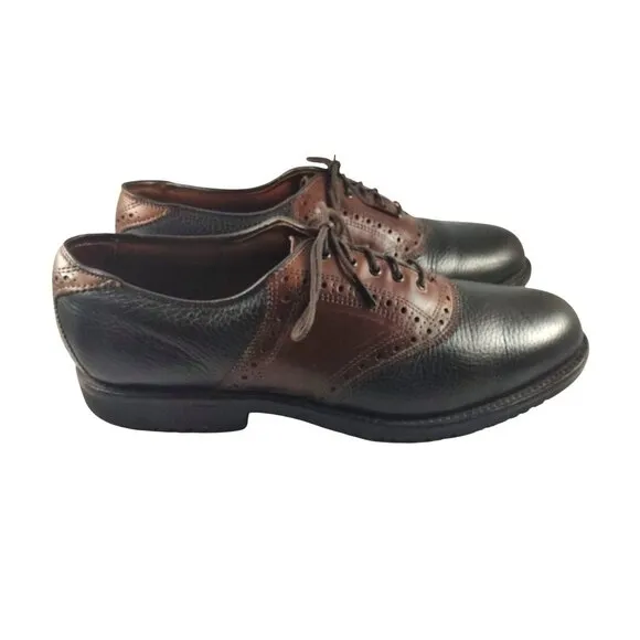 Allen Edmonds Links Men's Size 10E Two Tone Oxford Dress Shoes