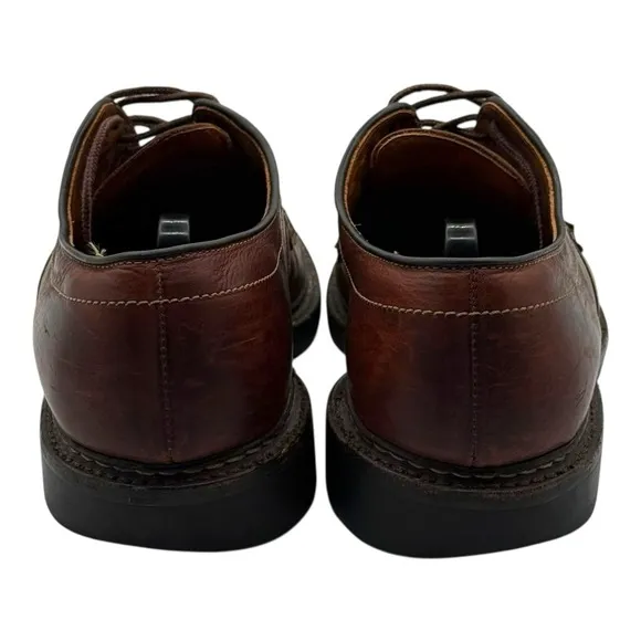 Allen Edmonds Mapleton Men's Shoes Size 9.5 D Brown Leather Oxford Lug Sole 7954