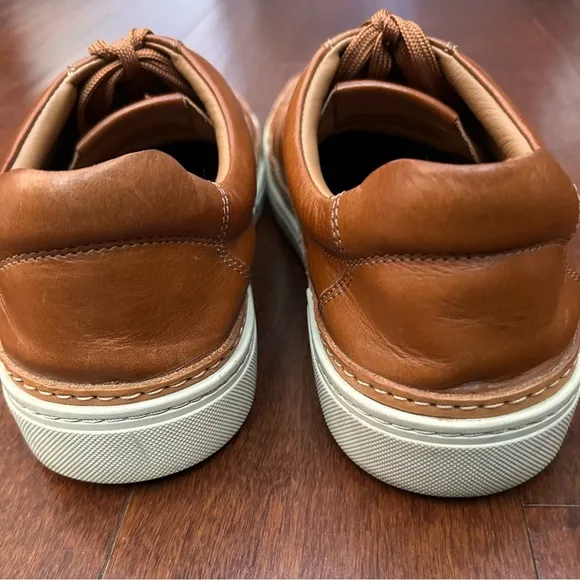 Allen Edmonds Porter City Derby Lace-up Sneaker,Walnut Brown Leather, Size 11 D
