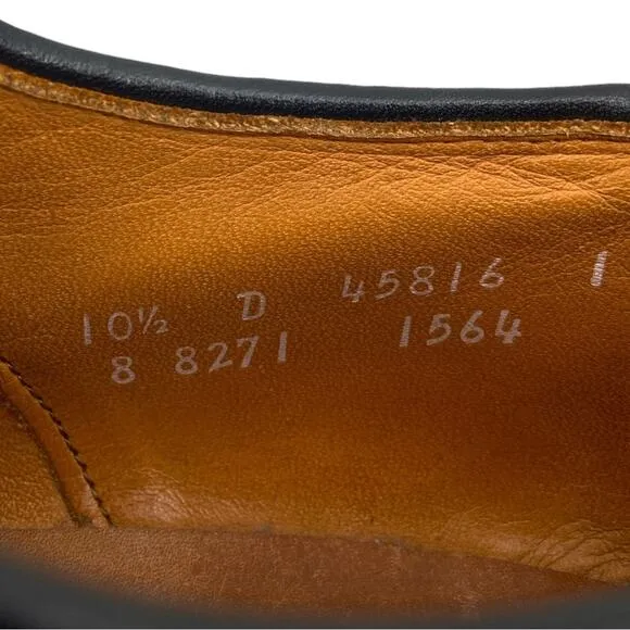 Allen Edmonds Shelton Men's Size 10.5 D Dress Saddle Leather Oxford Shoes
