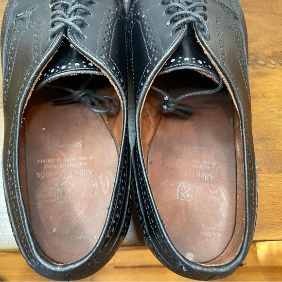 Allen Edmonds | Stuttgart Wingtip Oxford Shoes - Black ; Mens 11 D