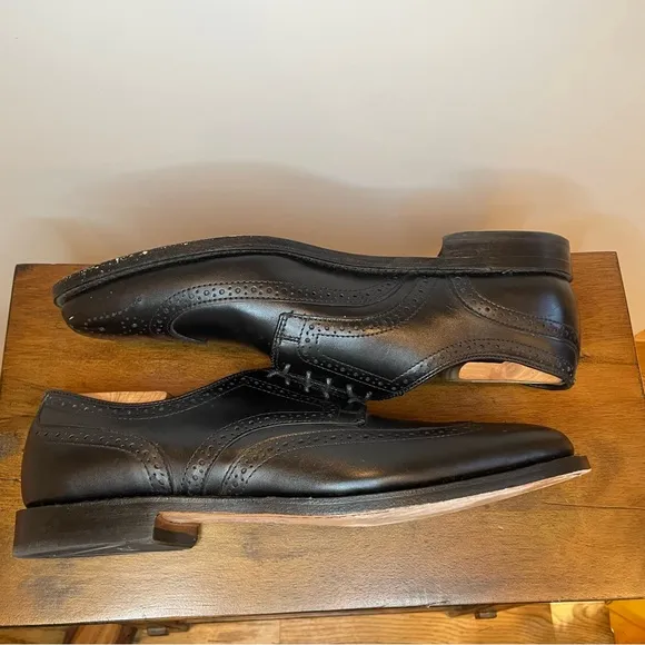 Allen Edmonds | Stuttgart Wingtip Oxford Shoes - Black ; Mens 11 D