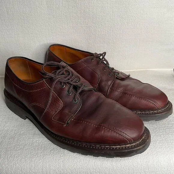 Allen Edmonds Mapleton Leather Oxford: Brown Shoes Model 7954 Size 10,5 D