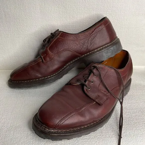 Allen Edmonds Mapleton Leather Oxford: Brown Shoes Model 7954 Size 10,5 D