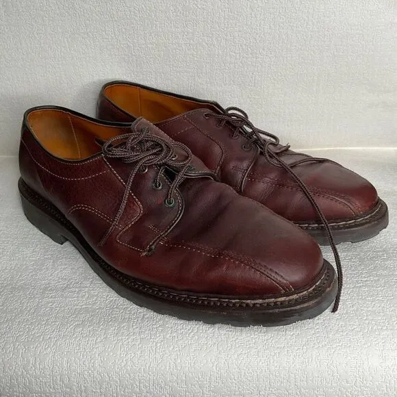 Allen Edmonds Mapleton Leather Oxford: Brown Shoes Model 7954 Size 10,5 D