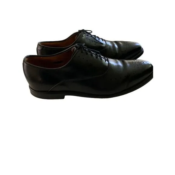 Allen Edmonds Weybridge Oxford dress shoes black men's size 10.5