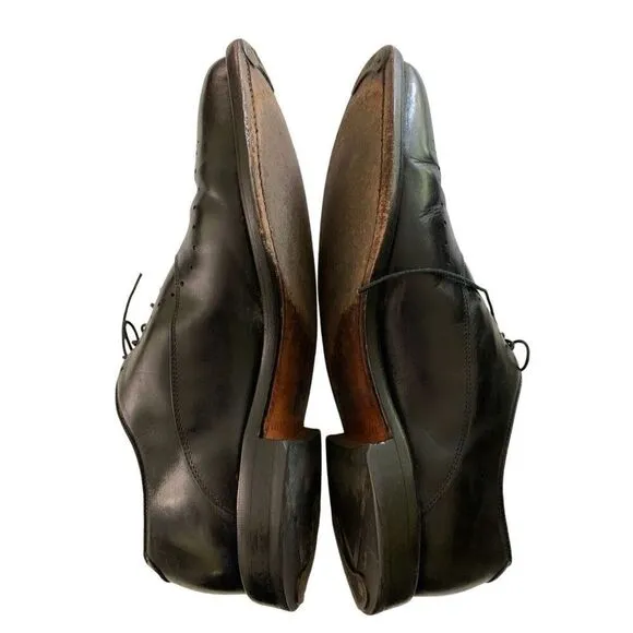 Allen Edmonds Weybridge Oxford dress shoes black men's size 10.5