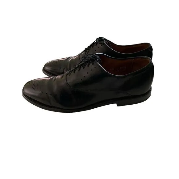 Allen Edmonds Weybridge Oxford dress shoes black men's size 10.5