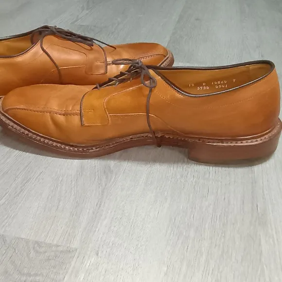 Allen Edmund Hillcrest 5954 Bicycle Oxford Derby Lace Dress Shoe Size 12D