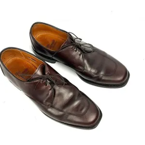 Allen Edmonds Buxton Brown Leather Dress Shoes Derby Style size 9