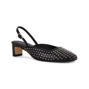 Alohas Lindy Studs pumps shoes sling back black silver   Heels Revolve 38 7-7.5