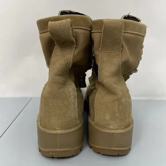 Altama Army Military Combat Boots Waterproof Temperate Weather Tan Mens 10 New
