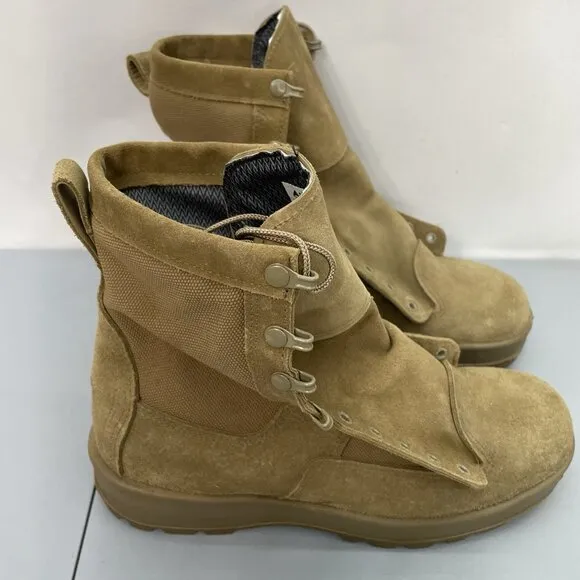 Altama Army Military Combat Boots Waterproof Temperate Weather Tan Mens 10 New