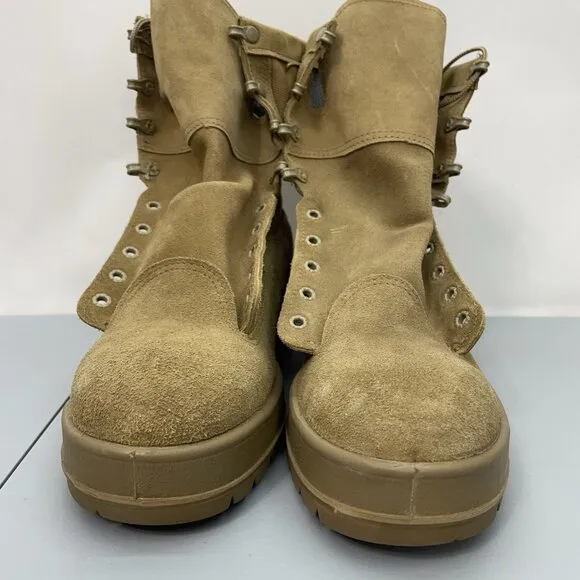 Altama Army Military Combat Boots Waterproof Temperate Weather Tan Mens 10 New