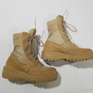 Altama Boots Men's Wrath 8' Tan Size 6R Boots Military Combat Hot Weather Vibram