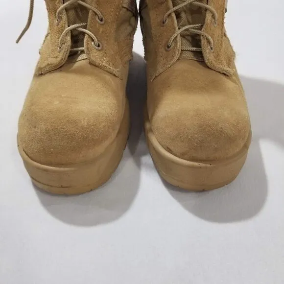 Altama Boots Men's Wrath 8' Tan Size 6R Boots Military Combat Hot Weather Vibram