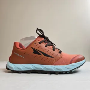 Altra Women Size 7 Superior 5 Sneakers Red Black Lightweight Trail Running Shoes