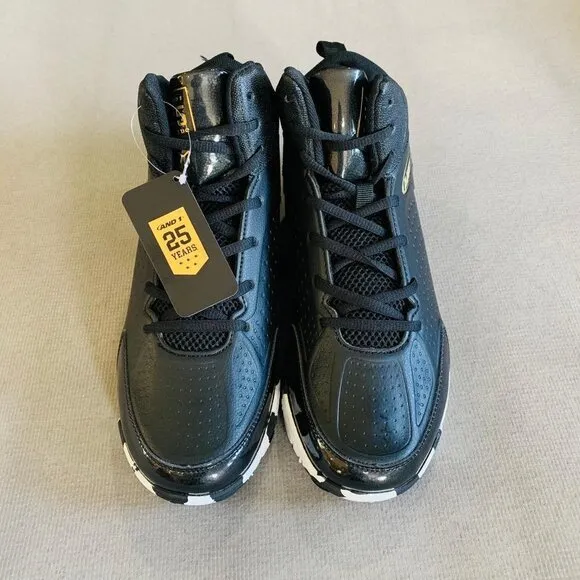 AND 1 Tipoff Black Men's Sneakers Size 9.5