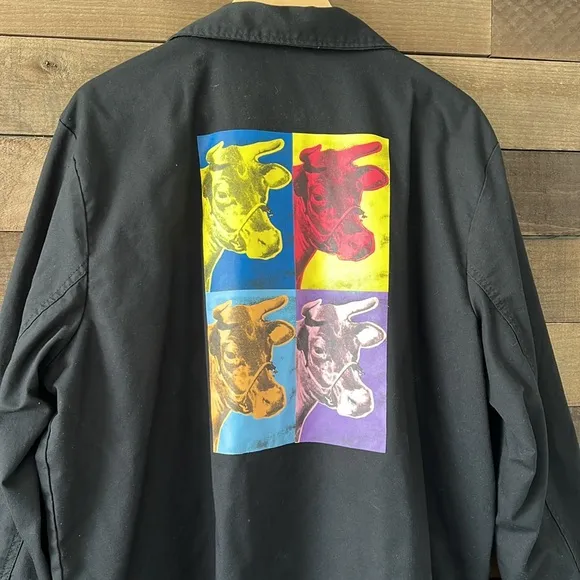 Andy Warhol x DC Shoes Men's Cow Series Jacket