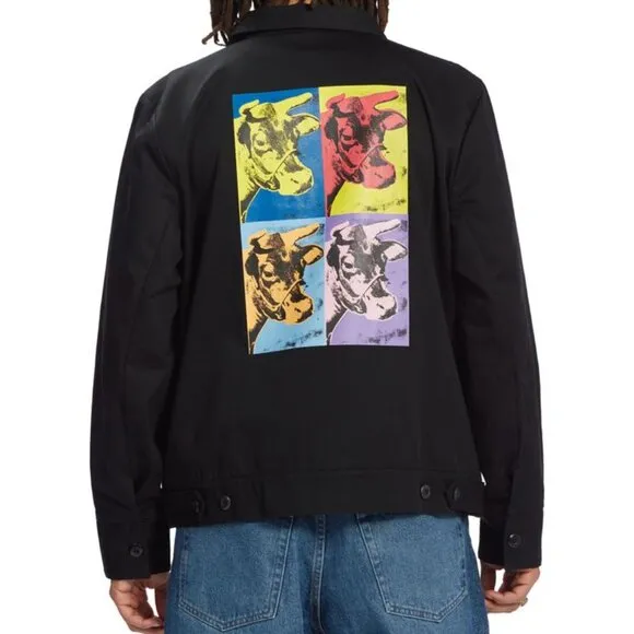 Andy Warhol x DC Shoes Men's Cow Series Jacket
