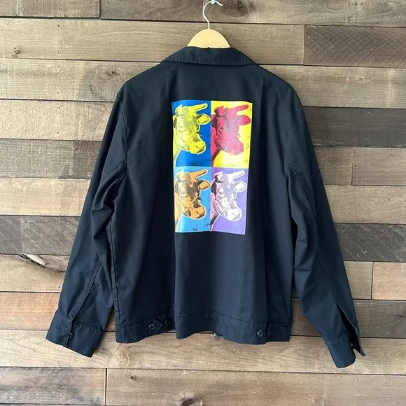 Andy Warhol x DC Shoes Men's Cow Series Jacket