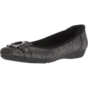 Anne Klein  Flat Shoes Women's Black Umeko Ballet Soft and Comfortabel Shoes