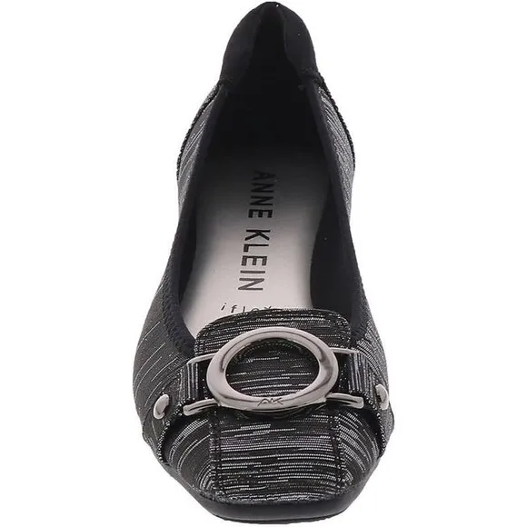 Anne Klein  Flat Shoes Women's Black Umeko Ballet Soft and Comfortabel Shoes