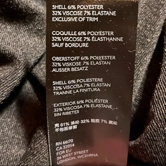 Anthropologie Knit Column Dress, in Charcoal Gray NWT Women’s Size X-Small