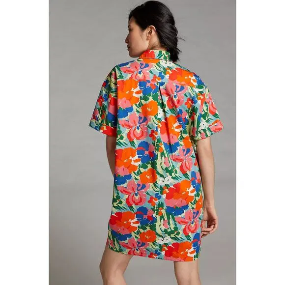 Anthropologie Porridge Mini Shirtdress - New Small
