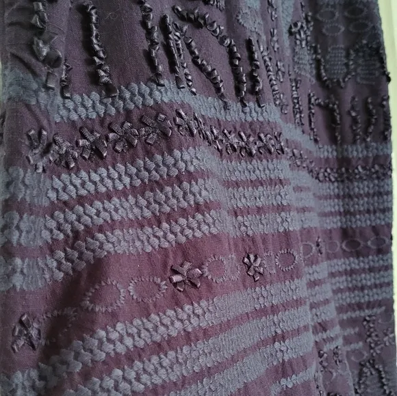 Anthropologie Rae Embroidered Shift Dress Size 14P