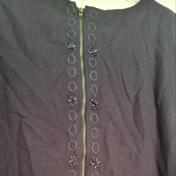 Anthropologie Rae Embroidered Shift Dress Size 14P
