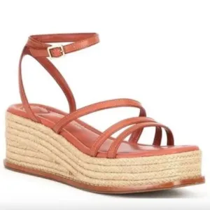 Antonio Melani Hazelle Strappy Wedges Espadrille Sandals Size 8.5